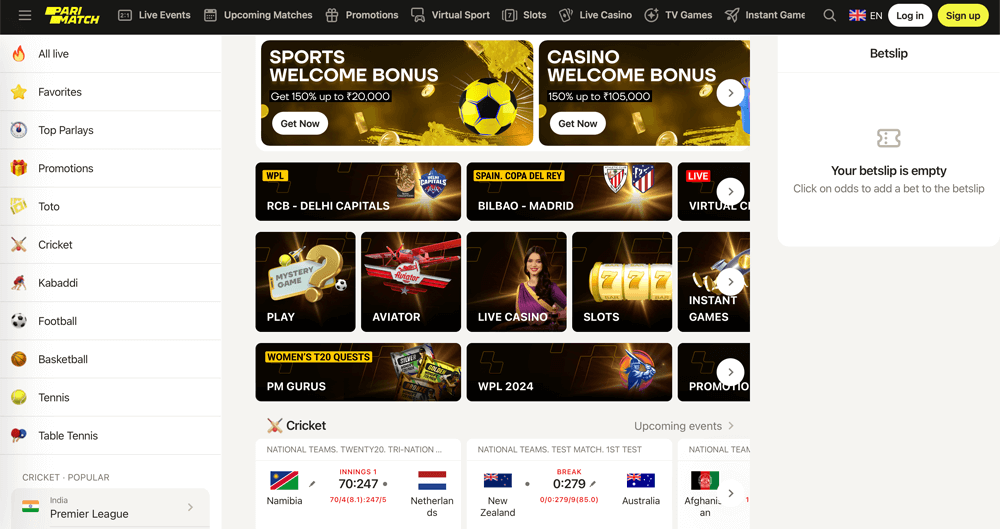 Μаіn Ρаgе Ρаrіmаtсh Саѕіnο